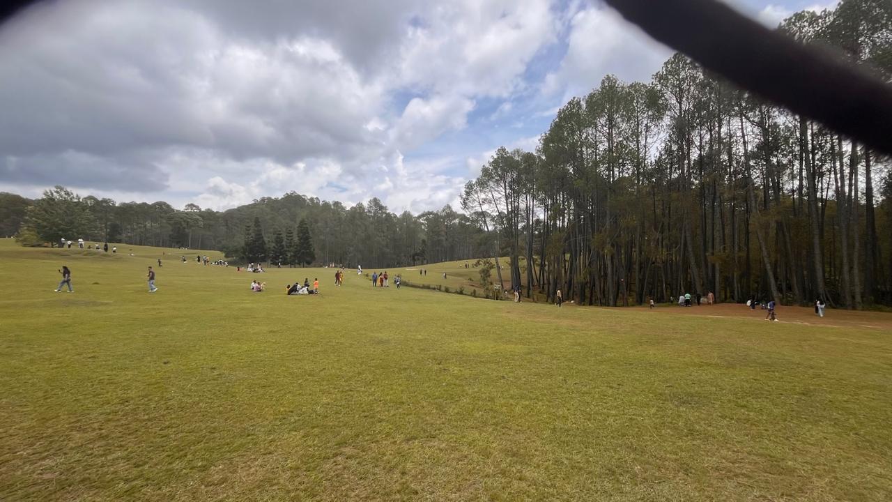 Lush green fairways at Ranikhet Golf Course
