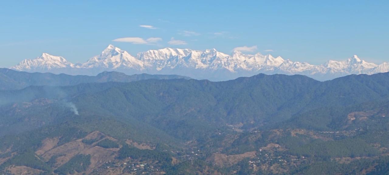 Panoramic view of the Himalayan range