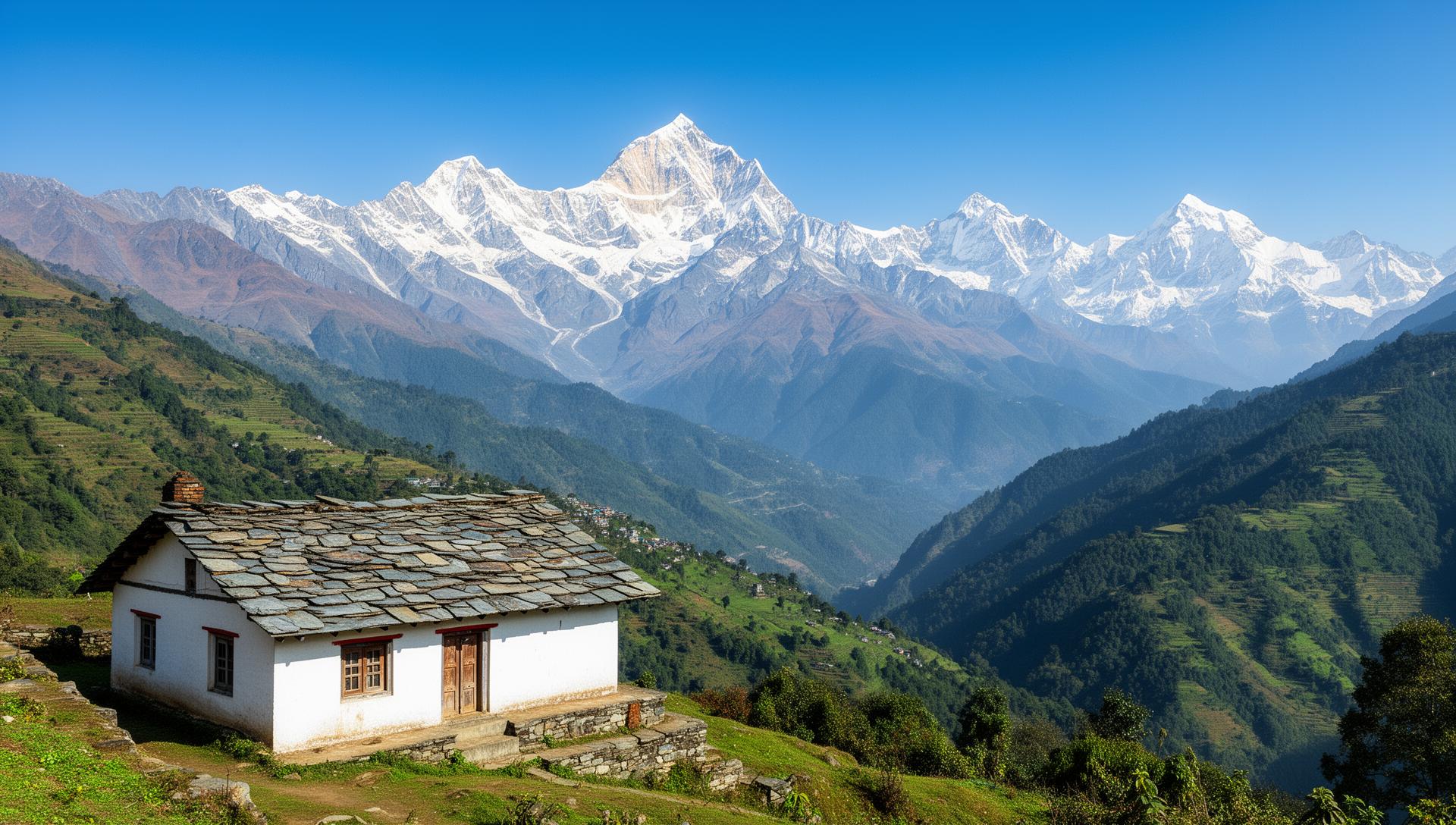 Himalayan panorama