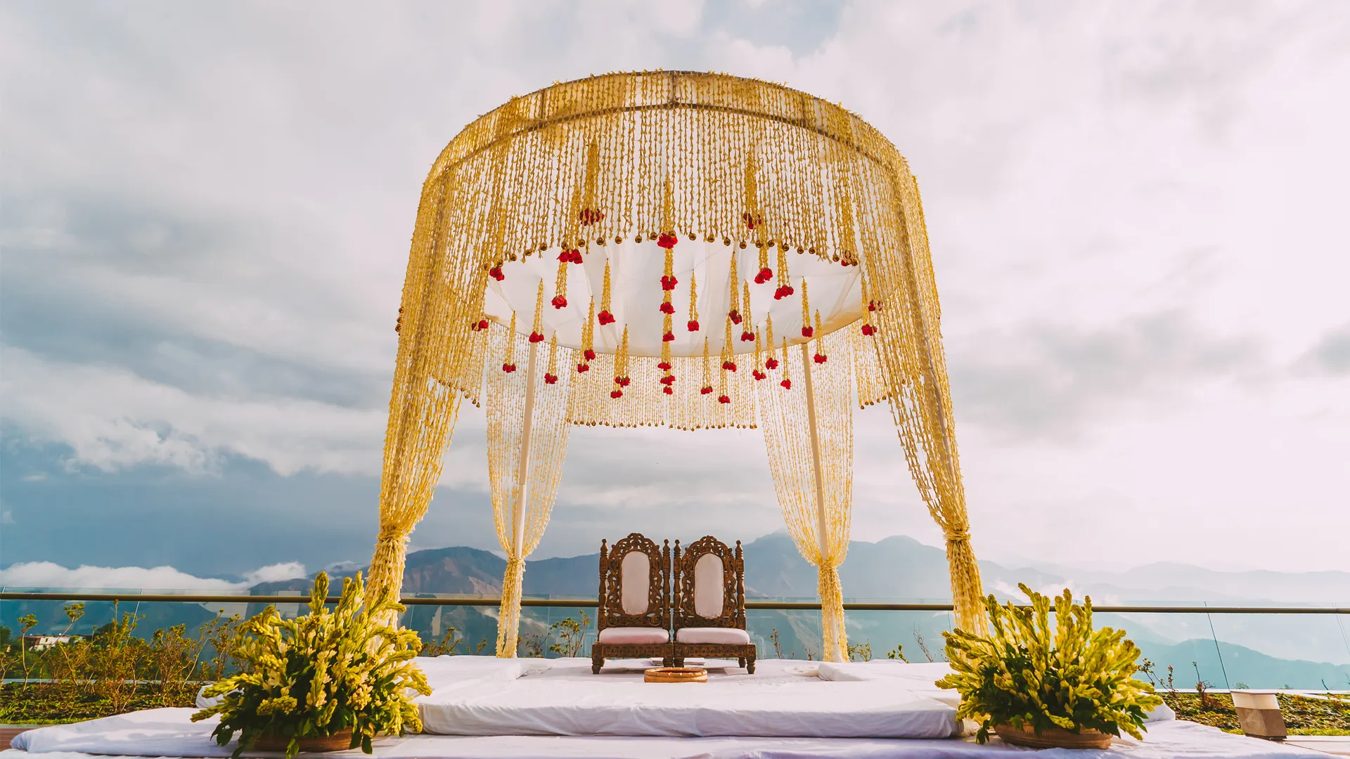 Intimate wedding venue